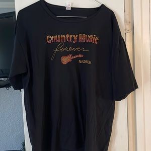 NWOT Nashville Bling Tee